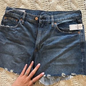 NWT Gap High Rise Jean Shorts